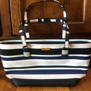 Kate spade striped bag/tote